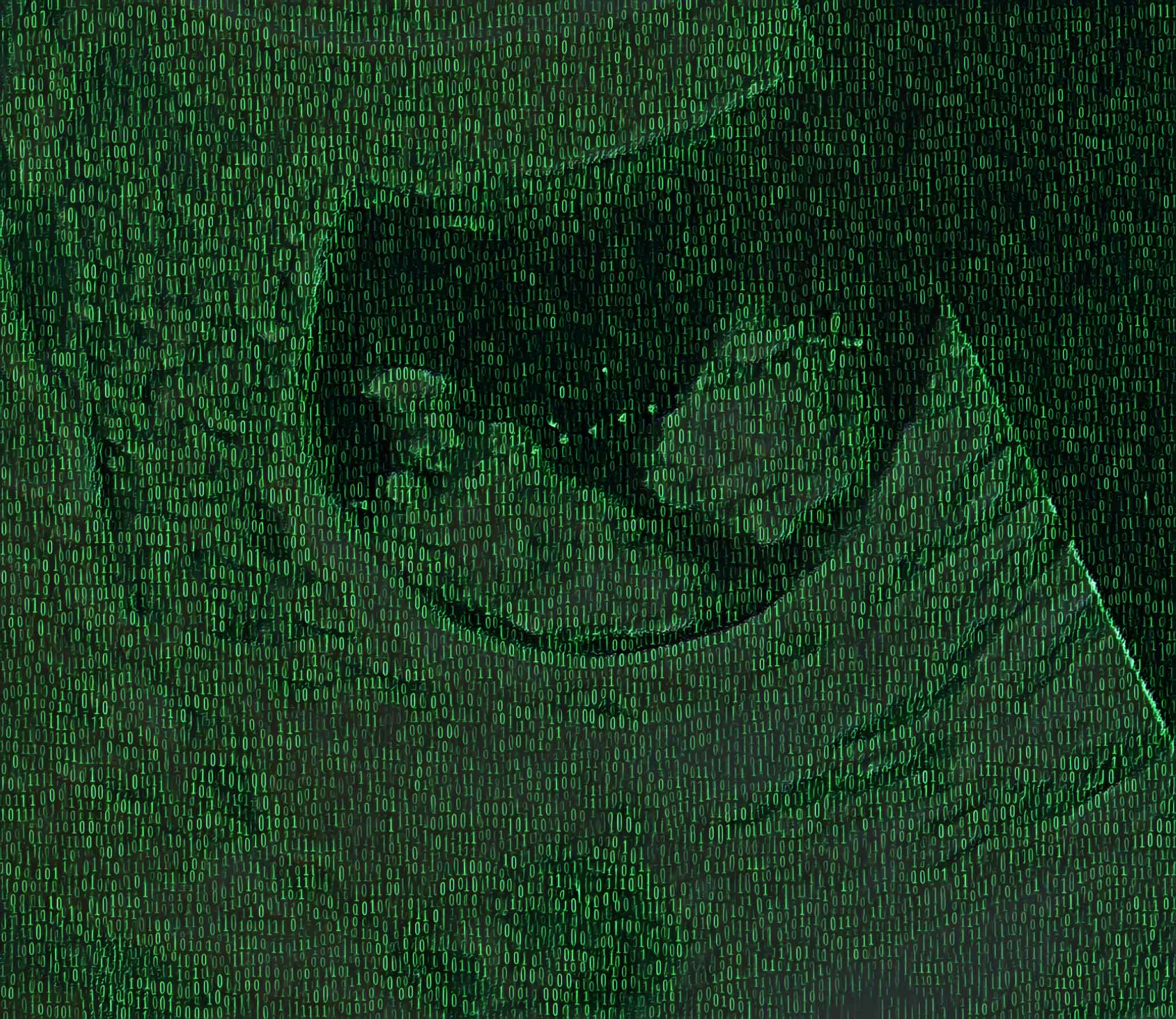 an image of a fetus in the style of the matrix